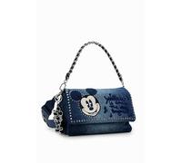 Desigual Borsa da donna Mickey RO Accessories Denim Across Body Bag, blu, Blu, taglia unica