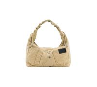Desigual - Borsa di jeans grande color panna-Neutro One Size