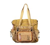 DESIGUAL BORSA DONNA BEIGE TAGLIA = UNI