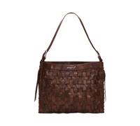 Desigual - Borsa intrecciata effetto pelle - -Bags -Donna -Marrone -ONE SIZE