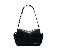 DESIGUAL Borsa media con ciondoli ricamati