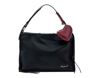 DESIGUAL Borsa media con ciondolo a cuore