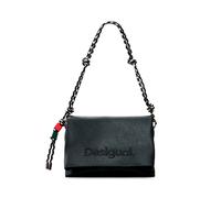 DESIGUAL Borsa media con ciondolo logo