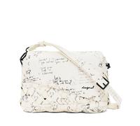 DESIGUAL Borsa media con scritta