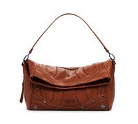 DESIGUAL Borsa media effetto pelle ricamata