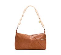 DESIGUAL Borsa media ricamata