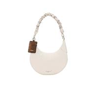Desigual - Borsa ovale media color panna goffrata-Neutro One Size