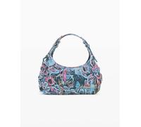 Desigual - Borsa piccola blu stampata con applicazioni-Multi One Size