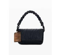 Desigual - Borsa piccola nera in rilievo-Nero One Size