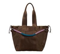 Desigual borsa shopper borsa a tracolla Neo Grunge Sula Shopping Bag Brown marrone scuro