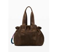 Desigual - Borsa shopper grande in nylon marrone One Size