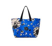 Desigual Borsa shopper reversibile in similpelle, molto capiente, leggera e spaziosa contiene una mini pochette con chiusura zip che funge da tasca per i piccoli oggetti. Non definito 5000 NAVY