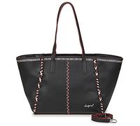 Desigual Borsa Shopping MANHATTAN PESPUNTES GUIMAR in Nero Unica