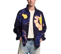 Desigual Cam_Flower Tie T-Shirt Uomo (Pacco da 1)