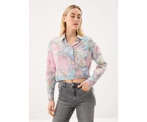 Desigual - Cam Flowers Lacro Rosa - Abbigliamento L Rosa