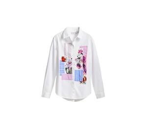 Desigual Cam_Flowers Minnie, 1000 White, M