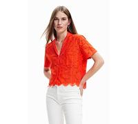 Desigual Cam_Preston 3074 Maglietta, Colore: Rosso, S Donna