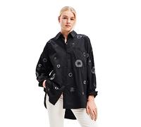 Desigual Cam_Taylor Blouse, Nero, L/XL Donna