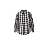 Desigual Camicia a Maniche Lunghe T-Shirt, Bianco, S Donna