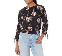 Desigual Camicia a Maniche Lunghe T-Shirt, Nero, L Donna