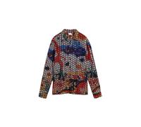 Desigual Camicia blu cobalto / giallo / grigio chiaro / rosso Uomo - Abbigliamento - Camicie - Camicie casual Desigual XL