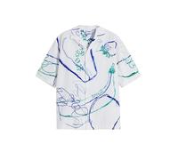 Desigual Camicia blu cobalto / verde / bianco Uomo Desigual L