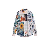 Desigual Camicia colori misti / bianco Uomo Desigual XL