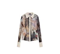 Desigual Camicia da donna marrone / pesca / bianco Donna Desigual XS