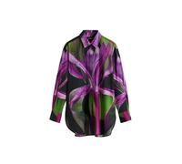 Desigual Camicia da donna verde erba / lilla / rosa scuro / nero Donna Desigual L-XL
