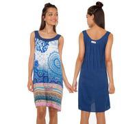 Desigual Camicia da Notte - Abito Casa Senza Maniche Exotic Jeans 72NL0D8 S58