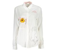 DESIGUAL CAMICIA MANICHE LUNGHE DONNA BIANCO TAGLIA = 2XL