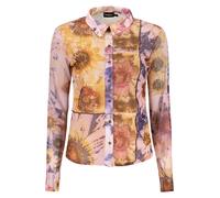 Desigual Camicia Maniche Lunghe Donna Rosa