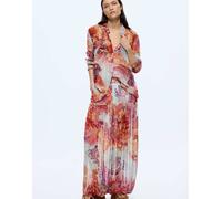 Desigual - Camicia multicolore con stampa cachemire-Rosa S