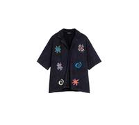 Desigual Camicia navy / acqua / lilla chiaro / arancione Uomo - Abbigliamento - Camicie - Camicie casual Desigual S