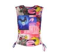 Desigual Canotta Donna Blu