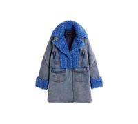 Desigual Cappotto invernale blu cobalto / blu denim Donna Desigual S