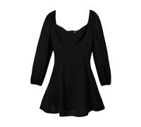 Desigual - Carla Vest - - Dresses - Donna - Nero - XL