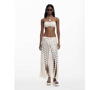 Desigual - Catwalk - Gonna color crema-Neutro One Size