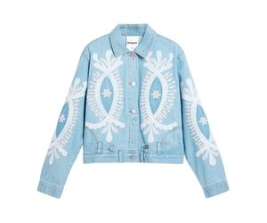 Desigual - Chaq_Border Jacket - - Jackets - Donna - Multicolore - XL