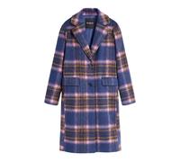 Desigual - Chaq_Checkered Cappotto - - Coats - Donna - Blu - XL