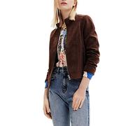 Desigual CHAQ_LAS VEGAS, 6000 BROWN, CAPPOTTO PU Da donna, Brown, L