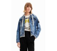 Desigual CHAQ_MARILINA 5053 Denim Medium Wash, Blu, M Donna