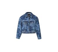 Desigual CHAQ_OKLAHOMA, 5053 DENIM MEDIUM, giacca Da donna, Blue, S