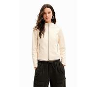 Desigual CHAQ_TORONTO, CAPPOTTO IN PU TESSUTO DONNA Da donna, White,