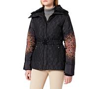 Desigual Coat Aggu Giubbotto, Nero (Negro 2000), 42 (Taglia Produttore: 36) Donna
