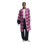 Desigual Pink Wool Women Coat - XS