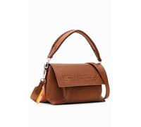 Desigual - Con Logo, BAG_HALF LOGO 23 VENECIA 6000 BROWN Donna