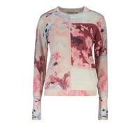 Desigual - Copenhague T-Shirt a Maniche Lunghe con Motivo e Girocollo - -Knitwear -Donna -Rosa -XL