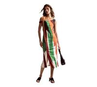 DESIGUAL ABITO LUNGO DONNA MARRONE