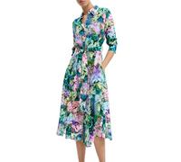 Desigual Donna Abito Camicia Giardino.